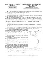 đề thi chọn hsg huyện năm học 2013-2014
