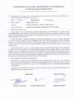 nghiên cứu nước dâng do bão có tính đến ảnh hưởng của sóng và áp dụng cho khu vực ven biển hải phòng bả tóm tắt tiếng anh