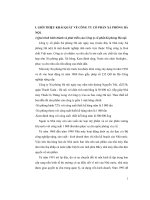 Đề tài phân tích tình hình tài chính công ty cổ phần xà phòng hà nội