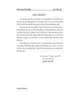 Khóa luận giải pháp nâng cao chất lượng tín dụng của ngân hàng BIDV tây hồ