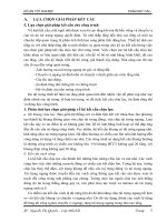 Thuyết minh đồ án tốt nghiệp Chung cư cho thuê tại Tp Vinh