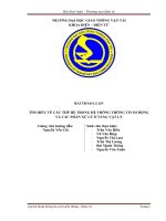 tìm hiểu về các thế hệ trong hệ thống thông tin di động và các phần xử lý ở tầng Vật Lý