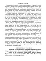 nghiên cứu thực trạng bệnh thoái hóa khớp gối và hiệu quả nâng cao năng lực chẩn đoán, xử trí của cán bộ y tế xã tại tỉnh hải dương bản tóm tắt tiếng anh