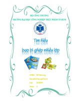 Tìm Hiểu Bao Bì Ghép Nhiều Lớp