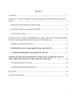 Tiểu luận Đầu tư quốc tế: Tình hình đầu tư trực tiếp nước ngoài sang châu Phi của các doanh nghiệp Việt Nam giai đoạn 2002 - 2012