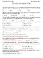 BÀI TẬP ĐIỆN XOAY CHIỀU MÔN VẬT LÍ (HAY  KHÓ)