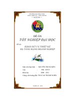 đồ án tốt nghiệp khảo sát và thiết kế hạ tầng mạng doanh nghiệp