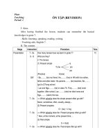 giáo án tiếng anh lớp 8 - unit 1 - 5