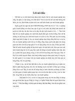 Chuyên đề một số giải pháp nhằm nâng cao hiệu quả sử dụng vốn lưu động của công ty cổ phần thành phát