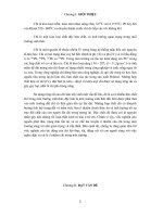 ảnh hưởng của độc chất chì (pb) đến con người