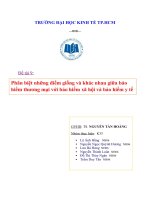 Phân biệt những điểm giống nhau và khác nhau giữa Bảo hiểm Thương Mại và Bảo hiểm xã hội, Bảo hiểm Y Tế