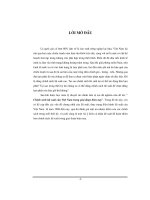 đề tài chính sách lãi suất của việt nam trong giai đoạn hiên nay