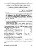 NGHIÊN CỨU CÁC ĐẶC TRƯNG TRƯƠNG NỞ NGANG CỦA ĐẤT LOẠI SÉT THUỘC KHU VỰC MIỀN TRUNG