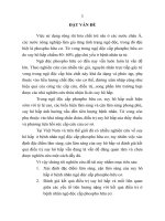 tóm tắt luận án  nghiên cứu đặc điểm lâm sàng, cận lâm sàng và kết quả điều trị suy hô hấp trong ngộ độc cấp hóa chất trừ sâu phốt pho hữu cơ