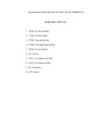 Chuyên đề nâng cao hiệu quả sử dụng tài sản lưu động tại nhà máy bia đông nam á