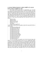 báo cáo thực tập tại chi nhánh ngân hàng nông nghiệp và phát triển nông thôn thanh xuân hà nội