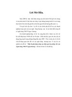 Luận văn một số giải pháp nâng cao hiệu quả huy động vốn của ngân hàng thương mại cổ phần ngoại thương