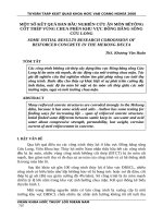 MỘT SỐ KẾT QUẢ BAN ĐẦU NGHIÊN CỨU ĂN MÒN BÊTÔNG CỐT THÉP VÙNG CHUA PHÈN KHU VỰC ĐỒNG BẰNG SÔNG CỬU LONG