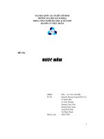 Quy trình công nghệ sản xuất nước mắm