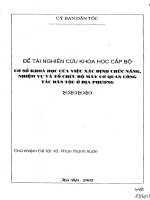 Cơ sở khoa học của việc xác định chức năng, nhiệm vụ và tổ chức bộ máy cơ quan công tác dân tộc ở địa phương