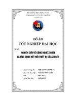 đồ án tốt nghiệp nghiên cứu về công nghệ zigbee và ứng dụng kết nối thiết bị của zigbee