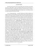 Báo cáo thực tập nấu ăn tại nhà hàng Quán Xanh