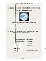 vai trò và tầm quan trọng của địa chính trị và địa chiến lược đối với đất nước ấn độ