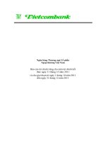 ngân hàng thương mại cổ phần ngoại thương việt nam báo cáo tài chính riêng cho năm tài chính kết thúc 31 tháng 12 năm 2011 và giai đoạn từ 1 tháng 10 năm 2011 đến 31 tháng 12 năm 2011