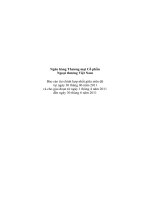 ngân hàng thương mại cổ phần ngoại thương việt nam báo cáo tài chính hợp nhất giữa niên độ 30 tháng 6 năm 2011 và cho giai đoạn từ 1 tháng 4 năm 2011 đến 30 tháng 6 năm 2011
