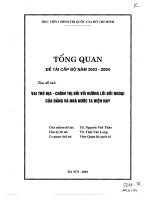 Vai trò địa chính trị đối với đường lối ngoại của Đảng và nước ta hiện nay 2