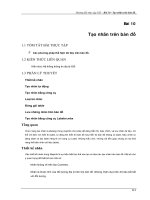 Tạo nhãn bản đồ trên mapinfo