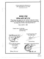 Ứng dụng công nghệ sản xuất vật liệu compozit xi măng polyme Cốt sợ phối hợp tạo ra cấu kiện nhẹ sử dụng trong xây dựng nhà ở di dân vùng lòng Hồ Sơn La