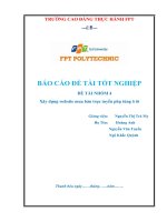 Xây dựng website mua bán trực tuyến phụ tùng ô tô