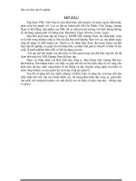 báo cáo thực tập tốt nghiệp bia vbl