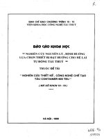 Nghiên cứu nguyên lý, định hướng lựa chọn thiết bị đặt hướng cho hệ lái tự động tàu thủy