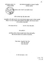 Hướng dẫn công trình thi công đê biển, để ngăn mặn cửa sông Nam Bộ