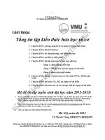 [vtt] tổng ôn tập chuyên đề hóa vô cơ