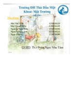 tiểu luận cơ sở quy hoạch và kiến trúc