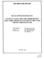 Cơ sở lý luận cho việc định hướng thực hiện BHXH tự nguyện ở Việt Nam trong thời gian tới