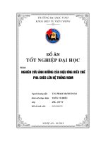 đồ án tốt nghiệp nghiên cứu ảnh hưởng của hiệu ứng điều chế pha chéo liên hệ thống WDM full