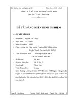 SKKN: bồi dưỡng học sinh giỏi vật lý lớp 9