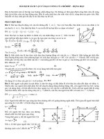 VẬT lý đại CƯƠNG của IRÔĐỐP phần ĐỘNG học