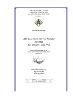 Thực tập tại nhà máy bia sài gòn  cần thơ