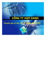 đề tài công ty hợp danh