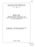 Nghiên cứu thiết kế, công nghệ chế tạo tàu container 800 TEU