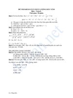 DE THI KHAO SAT DAU NAM TOAN 8