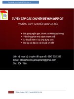 HIDROCACBON NO CHUYÊN ĐH SƯ PHẠM HN