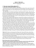 Quản lý nhà nước soạn theo đề cương bảo hiểm xã hội năm 2011