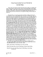 Báo cáo thực tập nấu ăn tại nhà hàng Hà Nội Xưa  (Trường Trung Cấp Nghề Nấu Ăn  NVKS Hà Nội)