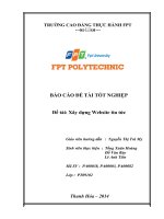Xây dựng website tin tức